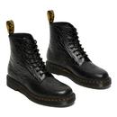 1460 DR MARTENS Mens Flame Embossed Retro Boots B