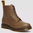 Dr Martens 1460 Pascal Carrara Leather Boots in Olive 31004352