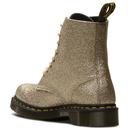 Pascal DR MARTENS 1460 Boots in Pale Gold Glitter