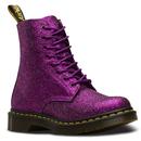 Pascal DR MARTENS 1460 Boots in Purple Glitter
