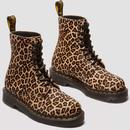 1460 Pascal Dr.Martens Leopard Hairy Leather Boots