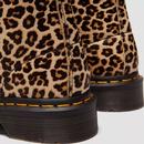1460 Pascal Dr.Martens Leopard Hairy Leather Boots