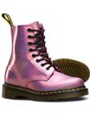 1460 Pascal DR MARTENS Iced Metallic Boots PINK