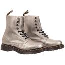 1460 Pascal DR MARTENS Womens Silver Studded Boots
