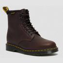 Dr Martens 1460 Pascal Valor WP Dark Brown Leather Boots