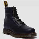 Dr Martens 1460 Warmwair Grizzly Leather Boots in Black 31873001