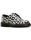1461 DR MARTENS Women's Retro Playing Card Shoes