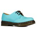 Dr Martens 1461 3 Eye Women's Retro Leather Shoes in Turquoise