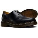 dr martens womens 1461 smooth leather oxford shoes black