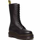 Dr Martens 1B99 Quad Pisa Mid Calf Lace Up Boots in Black 31426001