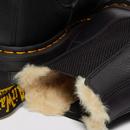  2976 Quad Dr Martens Faux Fur Lined Chelsea Boots