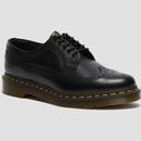Dr Martens 3989 Smooth Leather Brogue Shoes in Black 22210001