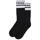 +Dr Martens Athletic 3 Pack Socks Black/White