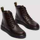 Brookline Dr Martens Leather 6-Eyelet Chukka Boots