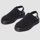 Brookline Dr Martens Black Bronx Suede Mules 