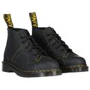 Church Dr Martens Black Greasy Leather Monkey Boot