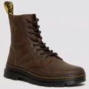 Dr Martens Combs Crazy Horse Leather Casual Boots 26006207
