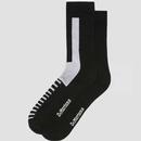 Dr Martens Double Doc Socks in Black and White AC742003
