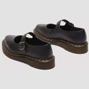 Elphie Dr Martens Mary-Jane Leather Buckle Shoes B