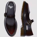 Elphie Dr Martens Mary-Jane Leather Buckle Shoes C