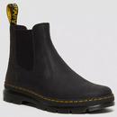 Dr Martens Embury Leather Chelsea Boots in Black Wyoming 26002001