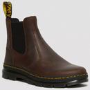 Dr Martens Embury Crazy Horse Chelsea Boots in Brown 25978207