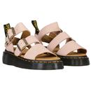 Gryphon Quad Dr Martens Nubuck Platform Sandals PP