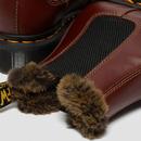 2976 Leonore DR MARTENS Faux Fur Chelsea Boots (B)