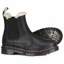 2976 Leonore DR MARTENS Sherpa Lined Chelsea Boots