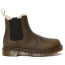 2976 Leonore DR MARTENS Fur Lined Ankle Boots
