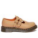 Mary Jane DR MARTENS Leather Brogue T-Bar Shoes T