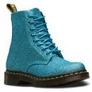 Pascal DR MARTENS 1460 Boots in Turquoise Glitter