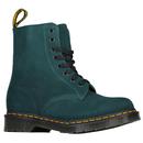 Dr Martens 1460 Pascal Suede Boots in Racer Green