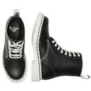 1460 Pascal DR MARTENS Black & White Ankle Boots