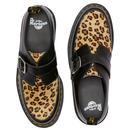 Ramsey Monk DR MARTENS Leopard Print Creepers 
