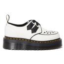 Sidney DR MARTENS Smooth Platform Creepers White