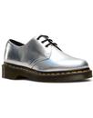 1461 DR MARTENS Retro Iced Metallic Shoes SILVER