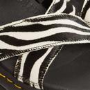 Voss II Dr Martens Hair-On Zebra Print Sandals