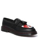 Dr Martens the who union jack adrian loafers black