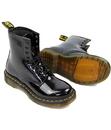 1460 W DR MARTENS Retro 60's Patent Black Boots