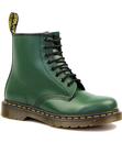 1460 DR MARTENS Retro 60's Smooth Green Boots