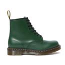 dr martens 1460 smooth ankle boots green