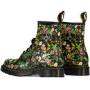 1460 Floral Bloom DR MARTENS Retro Boots (Black)