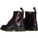 1460 DR MARTENS Mod Burgundy Smooth Leather Boots 