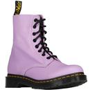 dr martens womens 1460 pascal virginia leather boots lilac