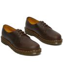 1461 Gaucho DR MARTENS Leather Oxford Shoes BROWN
