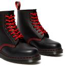 DR MARTENS 1460 RS Smooth Mod Boots (Black/Red)