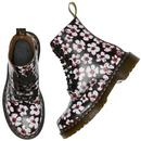1460 Pascal Floral DR MARTENS Womens Leather Boots