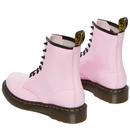 DR MARTENS 1460 Womens Patent Lamper Boots (Pink)