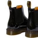 DR MARTENS 2976 Women's Black Patent Chelsea Boots
